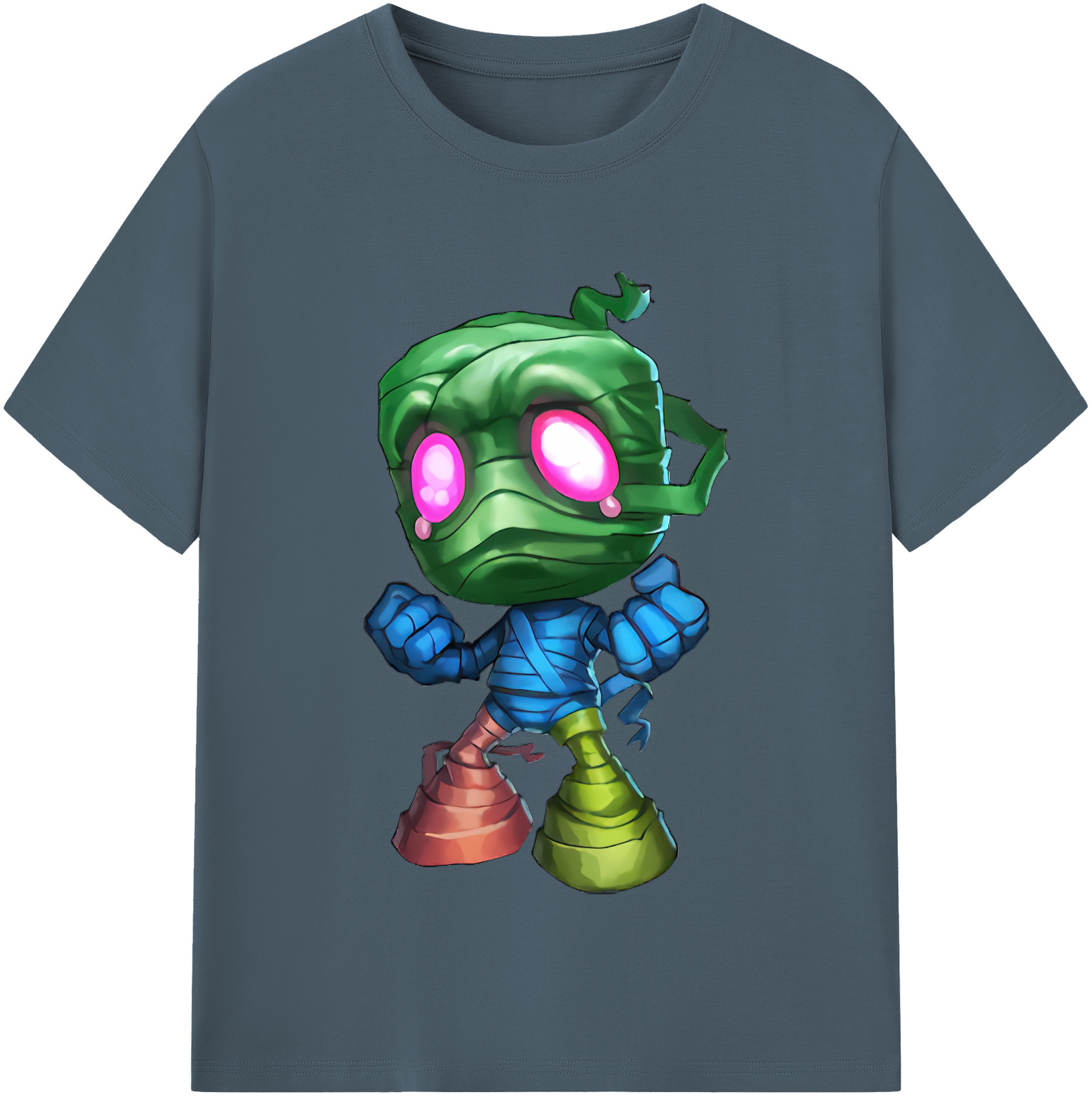 リーグ・オブ・レジェンド League of Legends LOL 綿100％半袖Tシャツ（フロントプリント）